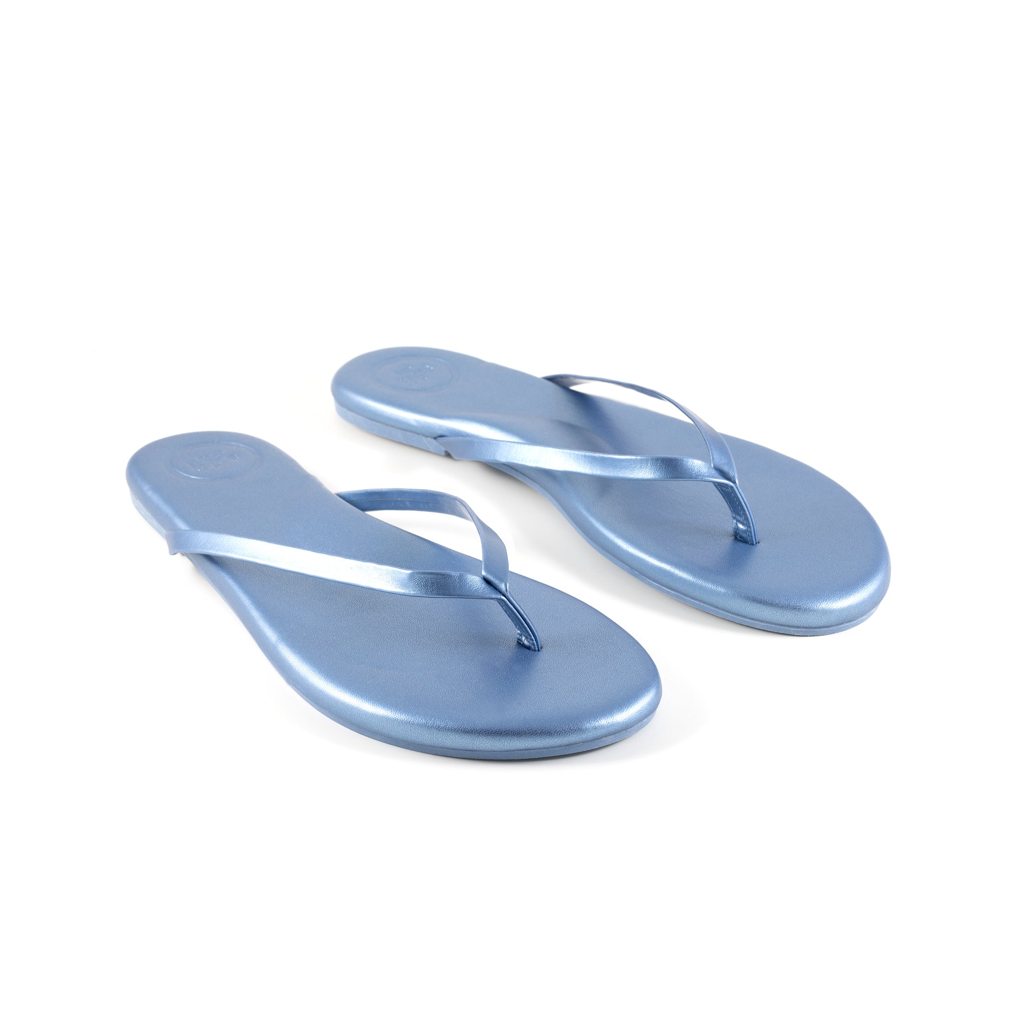 Indie Metallic Denim Sandal