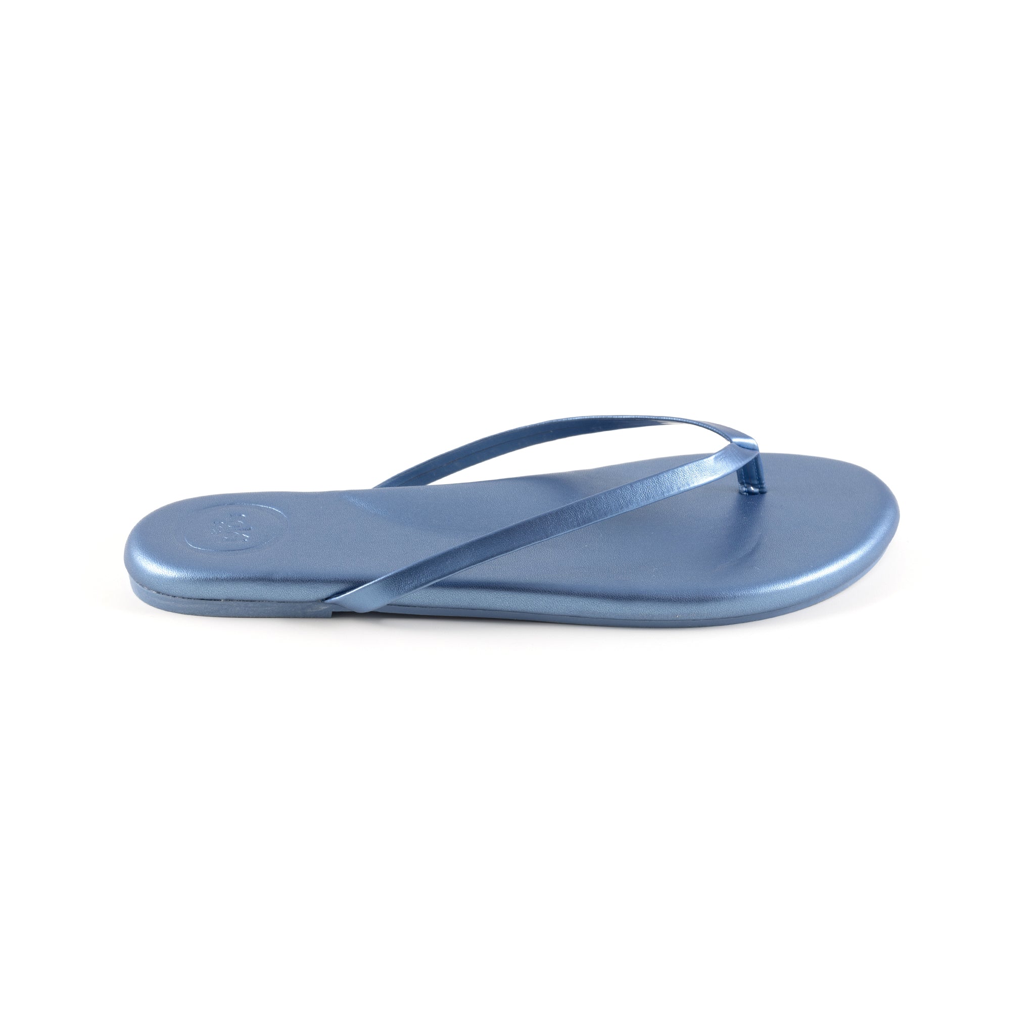 Indie Metallic Denim Sandal