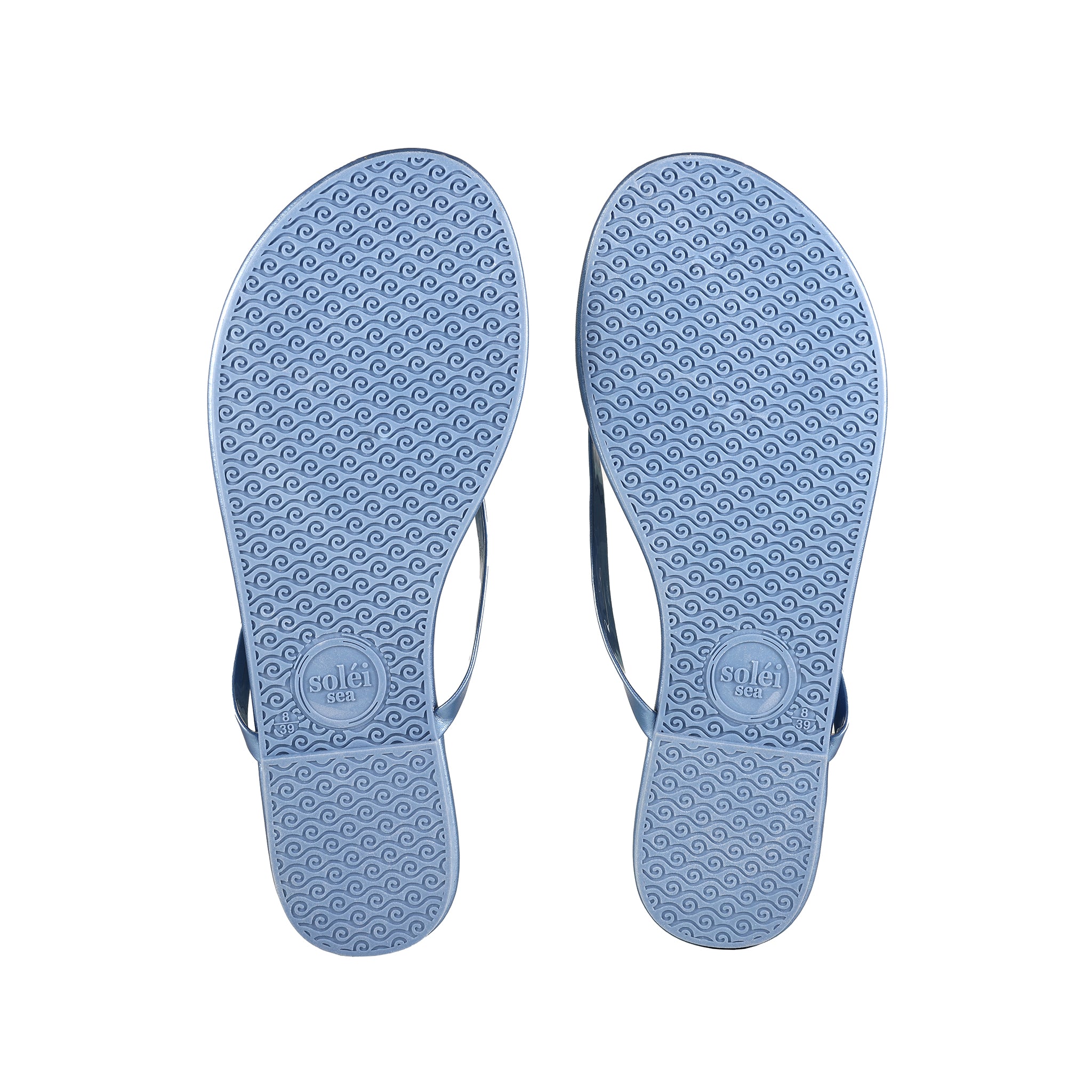 Indie Metallic Denim Sandal