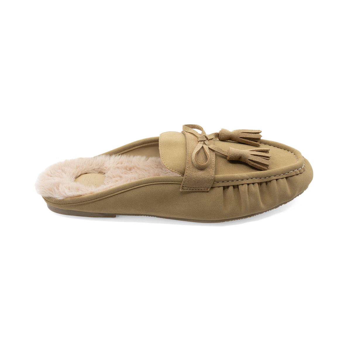 Soléi Sea Beanie slipper in Sand Stone Tan, view 5
