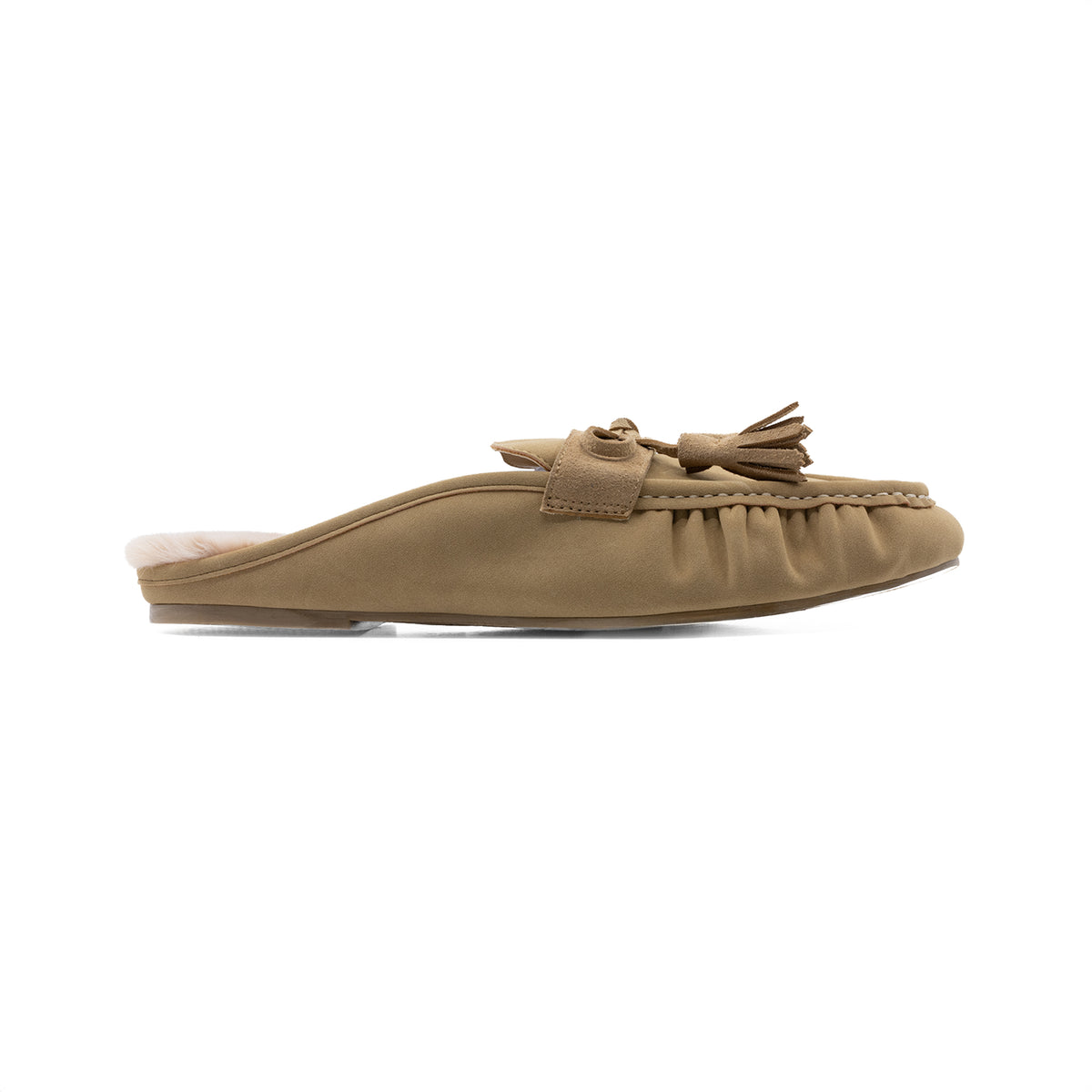 Soléi Sea Beanie slipper in Sand Stone Tan, view 6