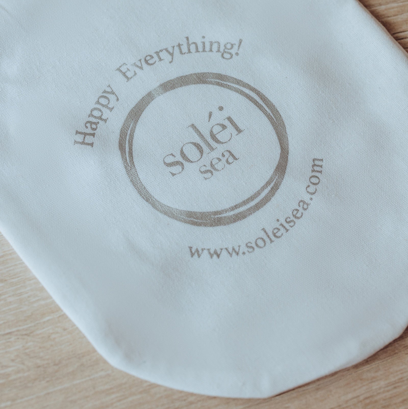 HAPPY EVERYTHING Large Cotton Gift Bag