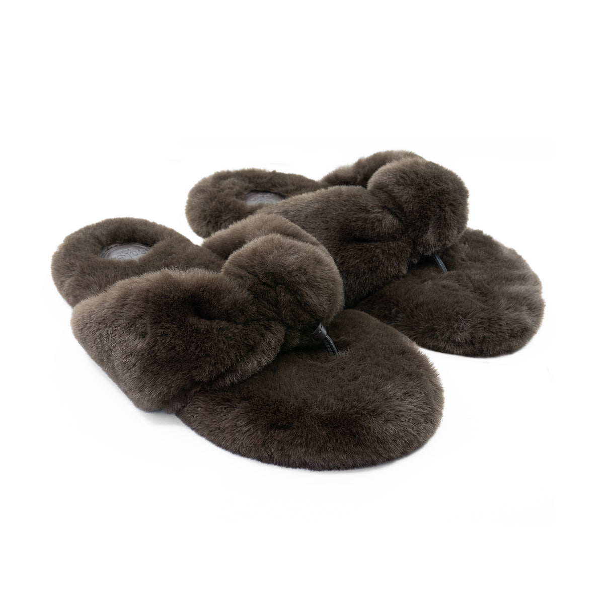Soléi Sea Izzie slipper in Chocolate Bar, view 4