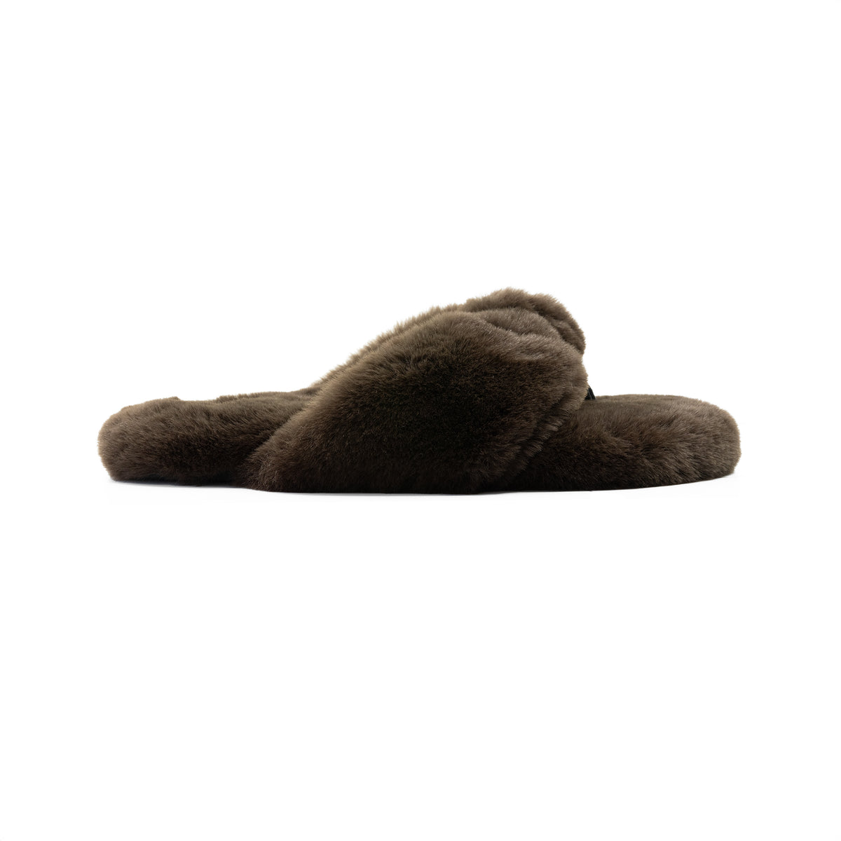 Soléi Sea Izzie slipper in Chocolate Bar, view 6
