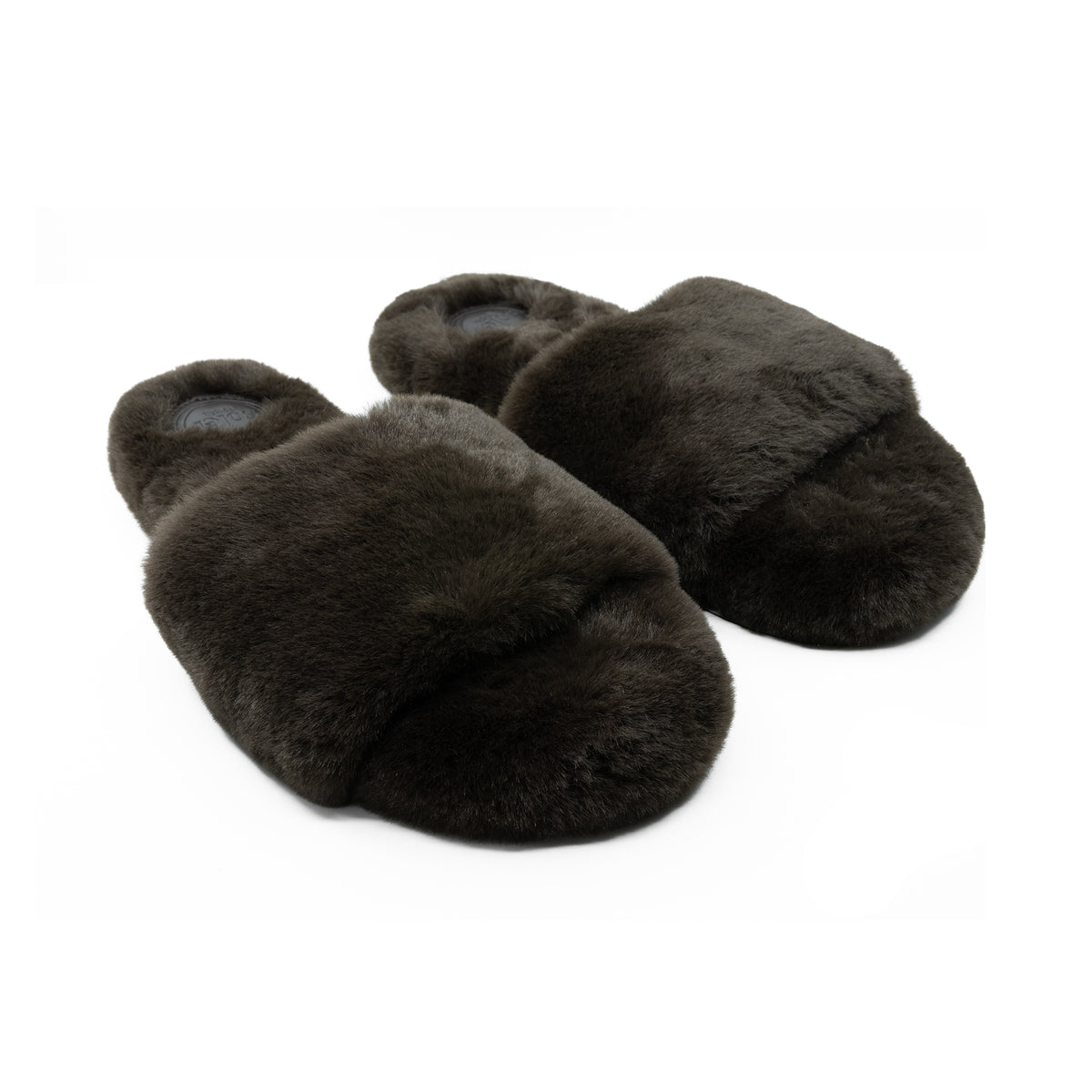 Soléi Sea Lucia slipper in Chocolate, view 3