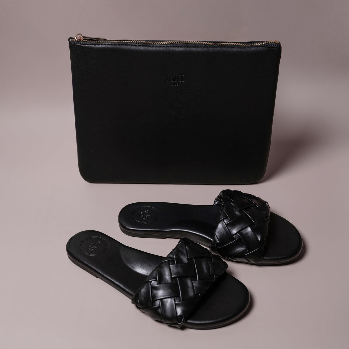 LITTLE EVERYTHING POUCH - BLACK