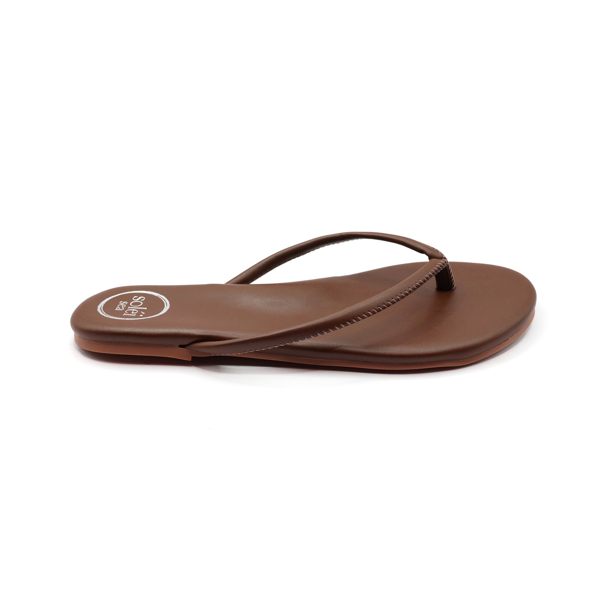 COPA - Brown with Lizard Print Sandal