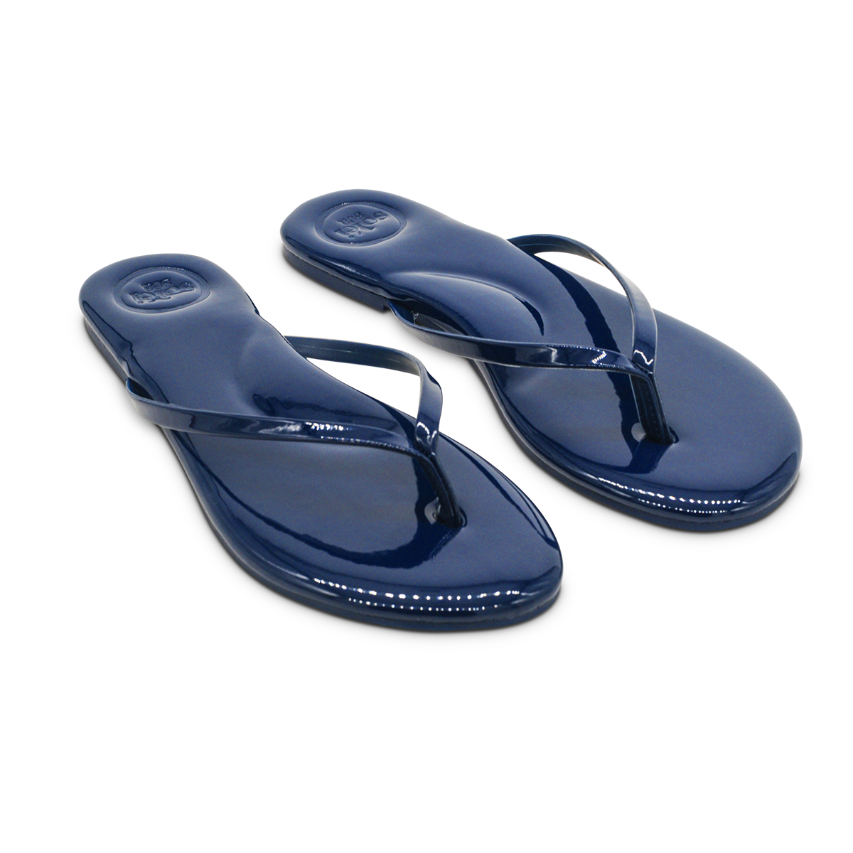 Blue 2025 patent sandals