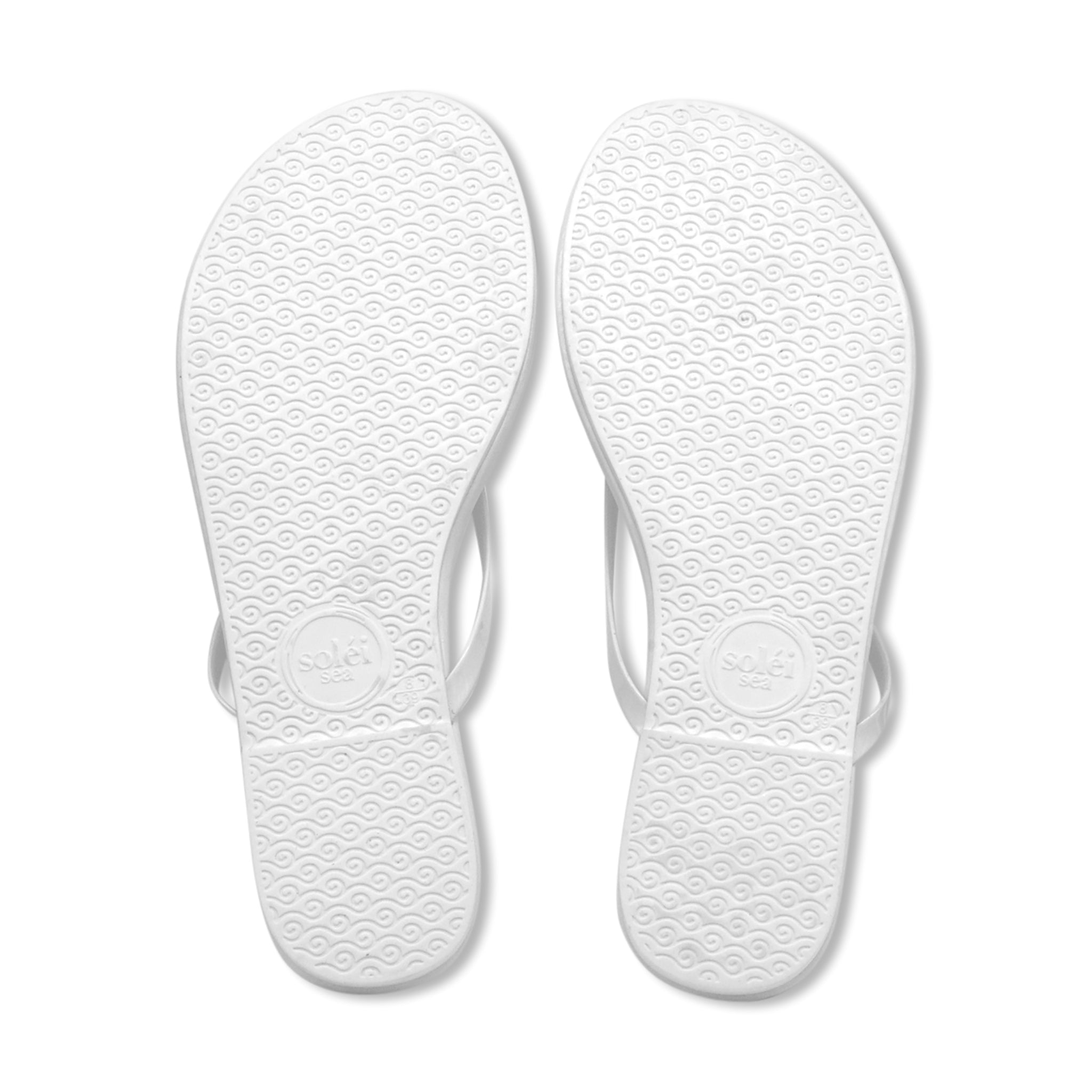 INDIE - WHITE WITH WHITE PATENT STRAP