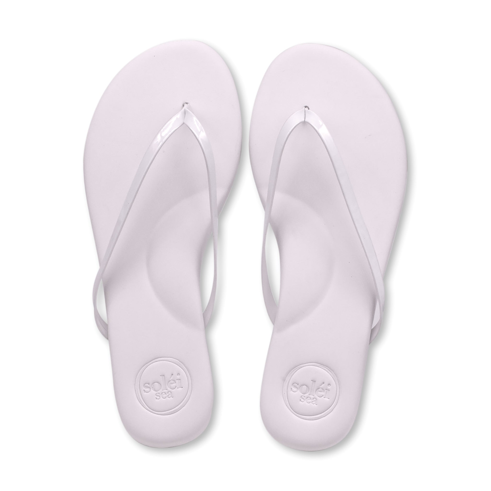 INDIE - WHITE WITH WHITE PATENT STRAP