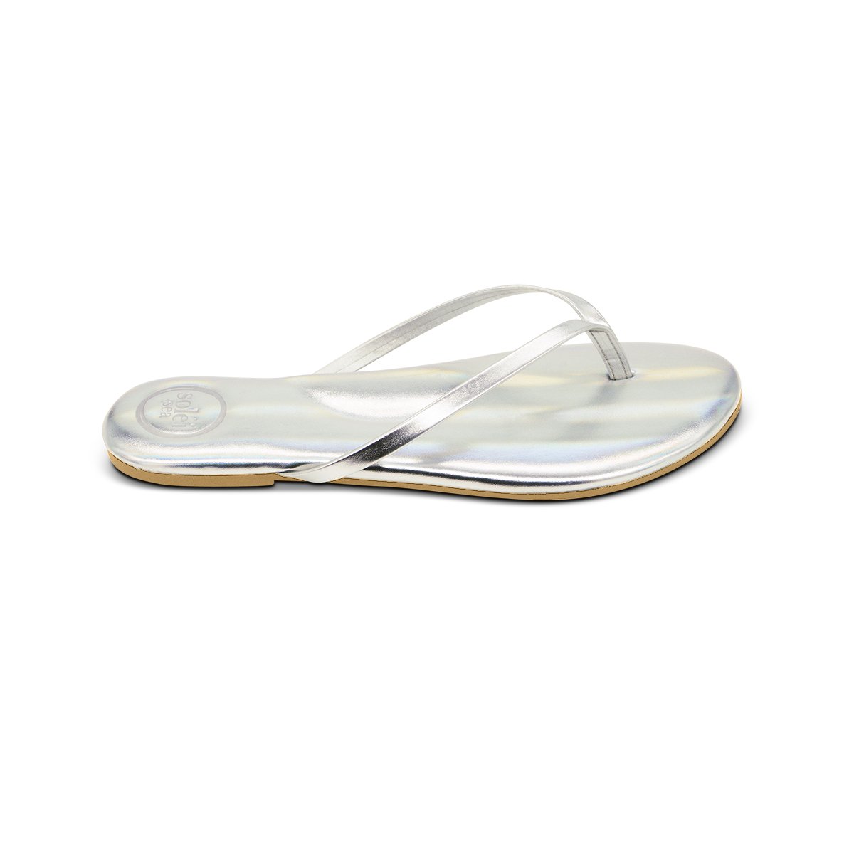 Indie Metallic Silver Sandal