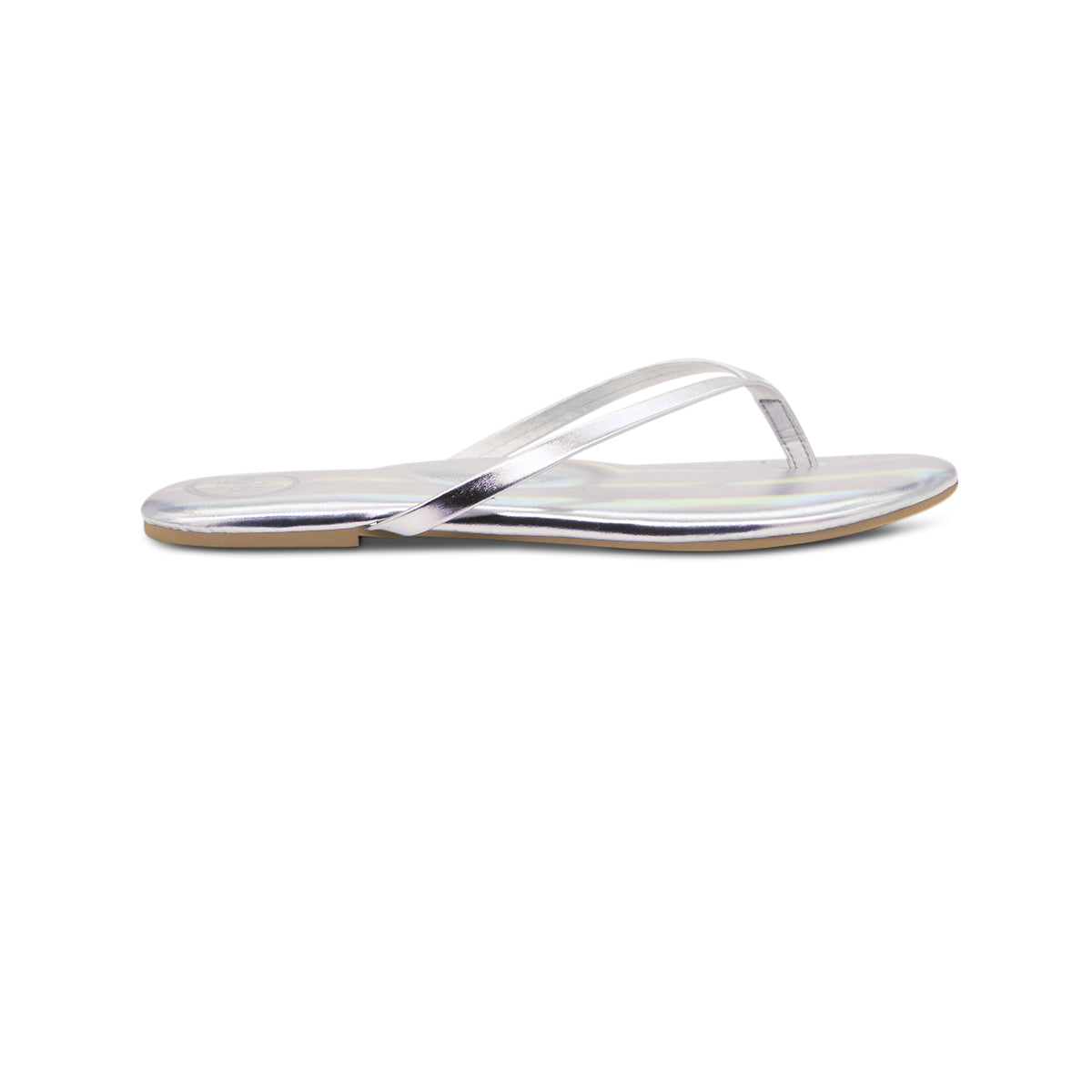 Indie Metallic Silver Sandal