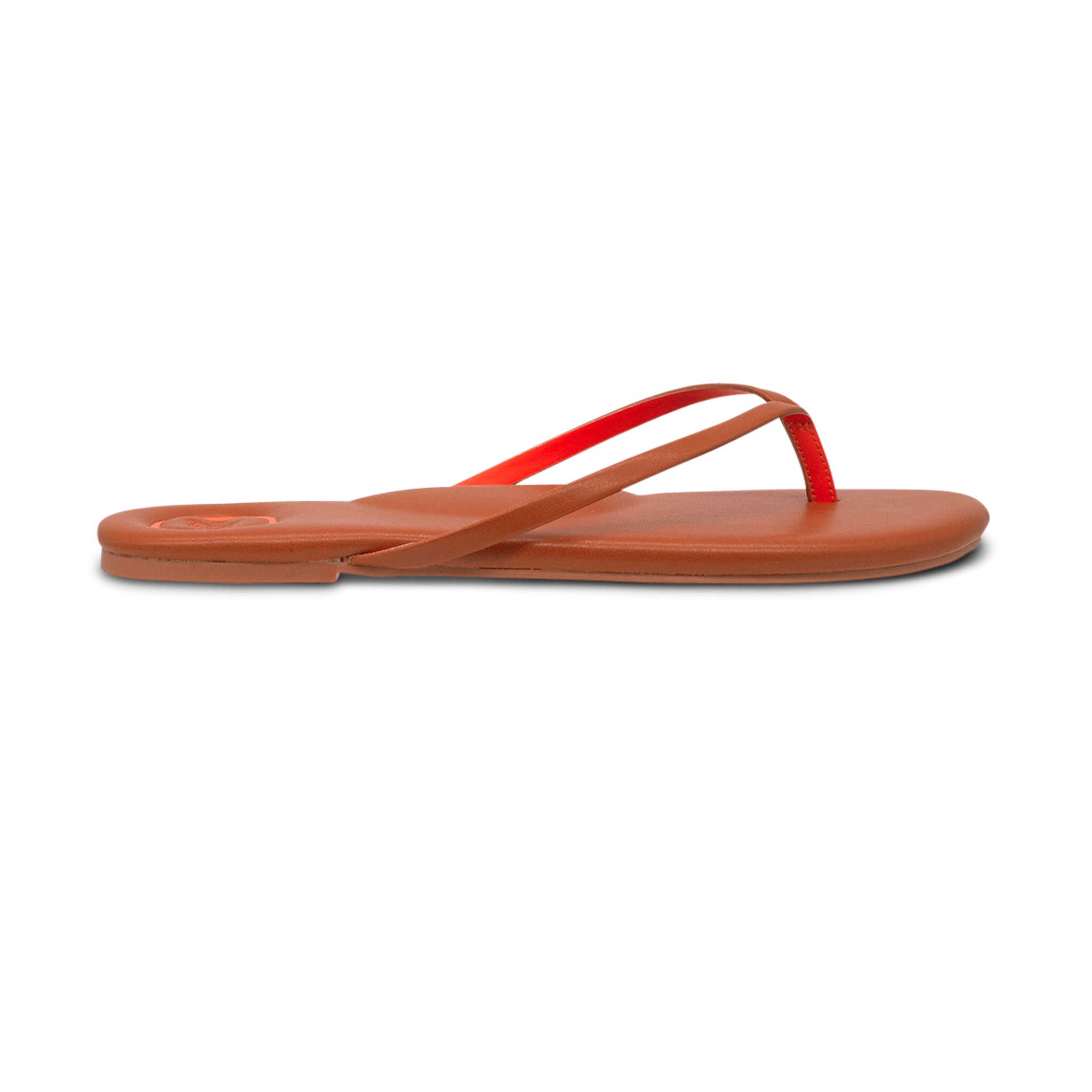 Indie Saddle & Orange Sandal