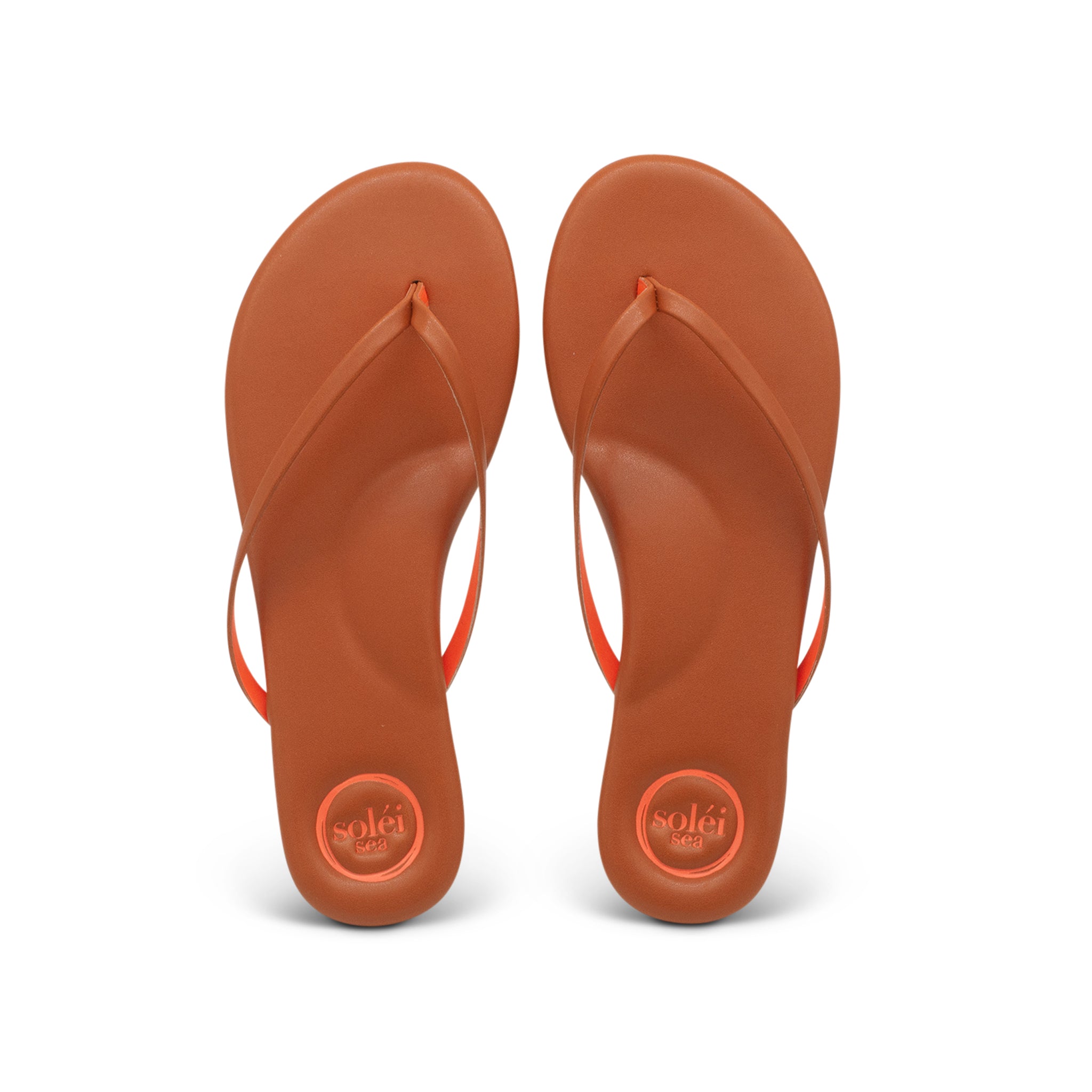 Indie Saddle & Orange Sandal
