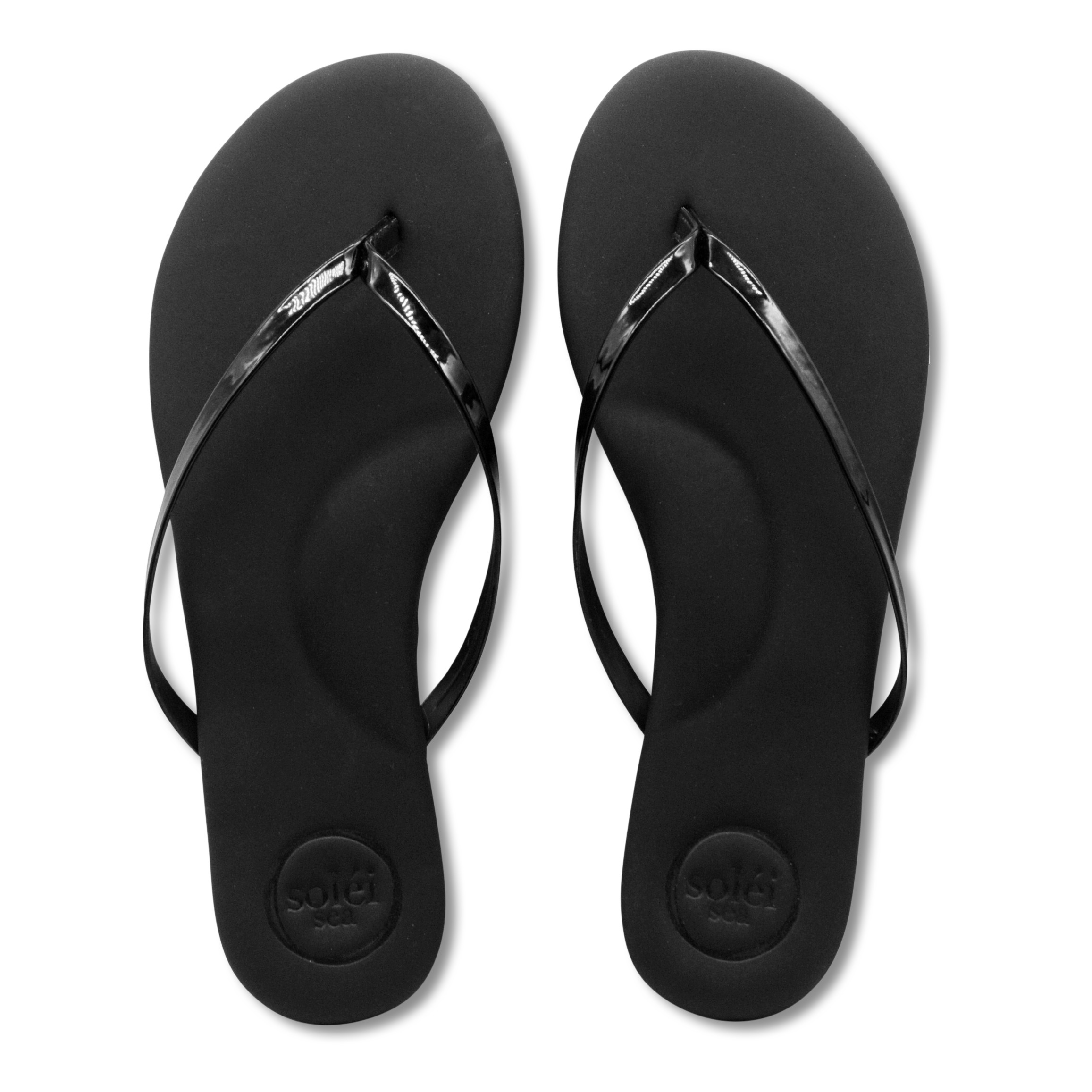 INDIE - BLACK WITH PATENT STRAP