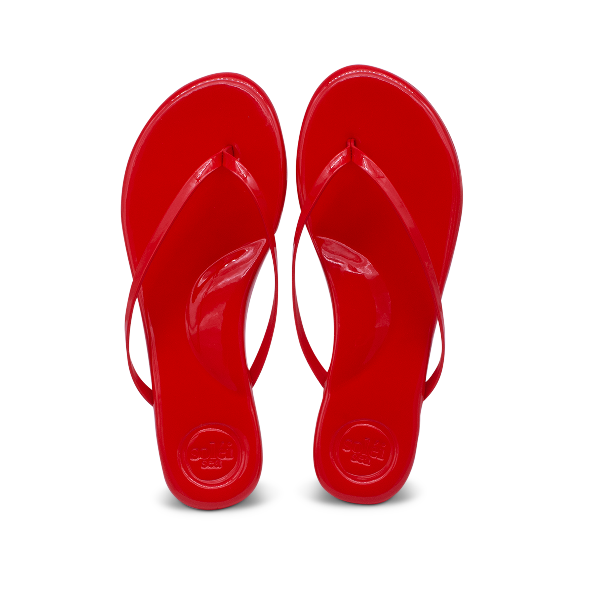 Indie Patent Red Sandal