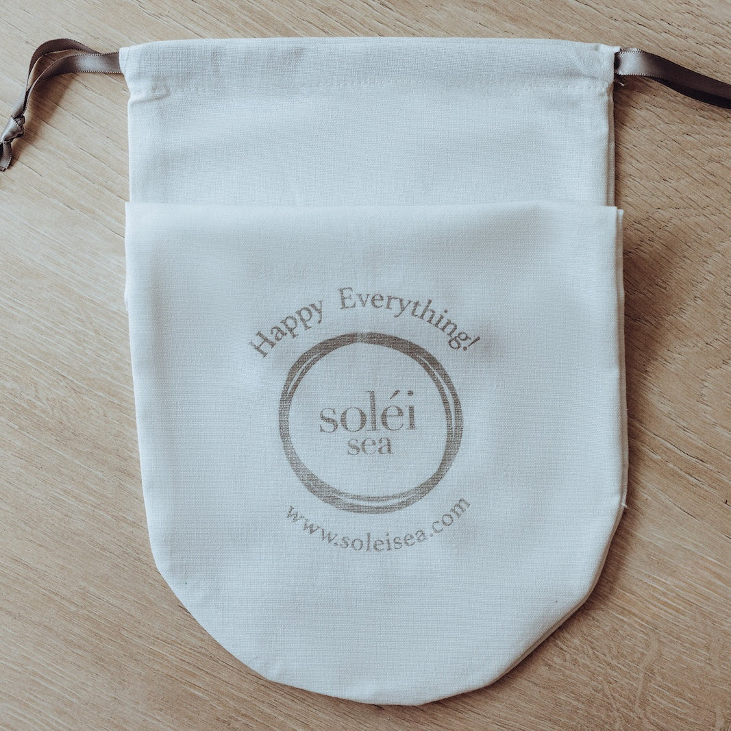 HAPPY EVERYTHING Large Cotton Gift Bag