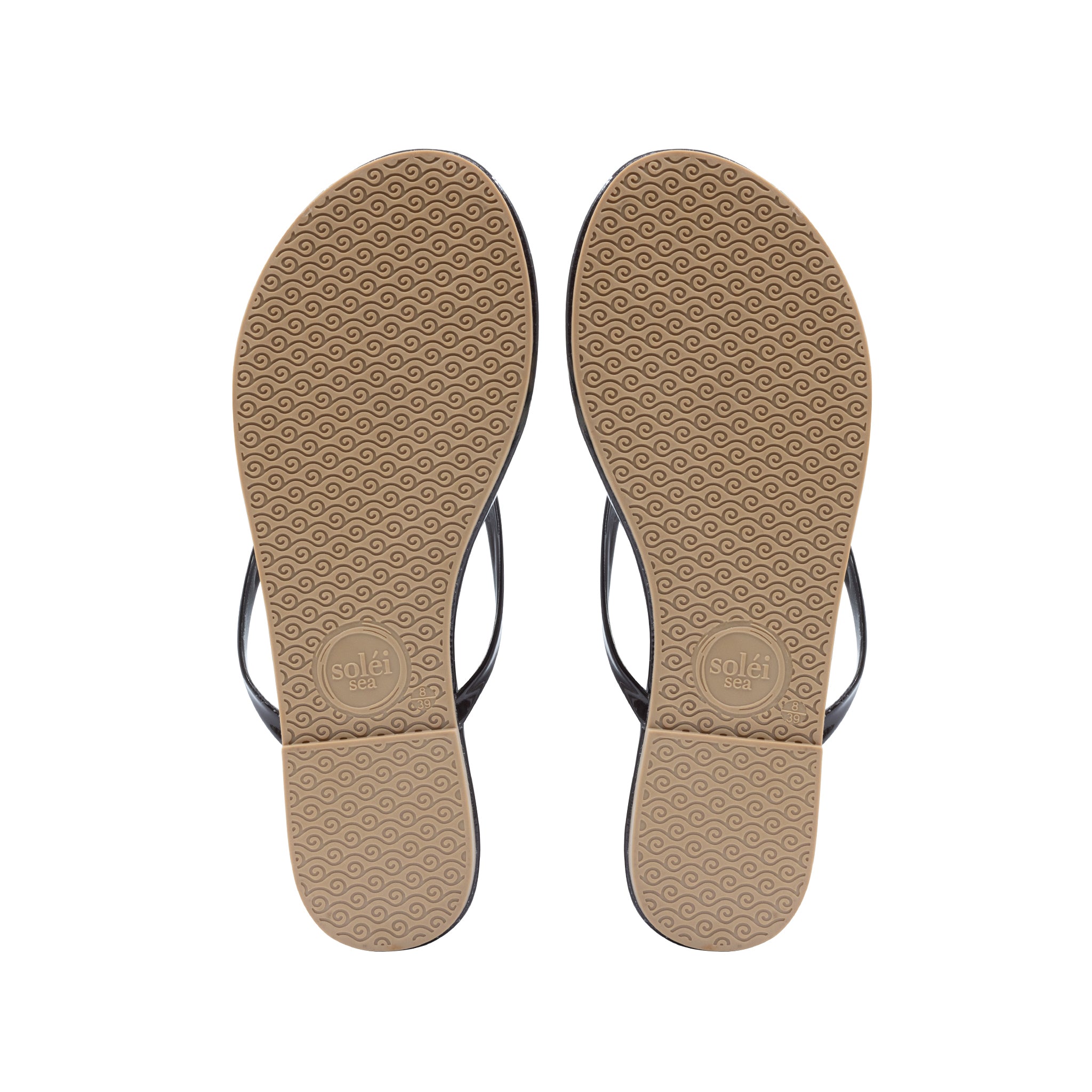 Indie Patent Walnut Sandal