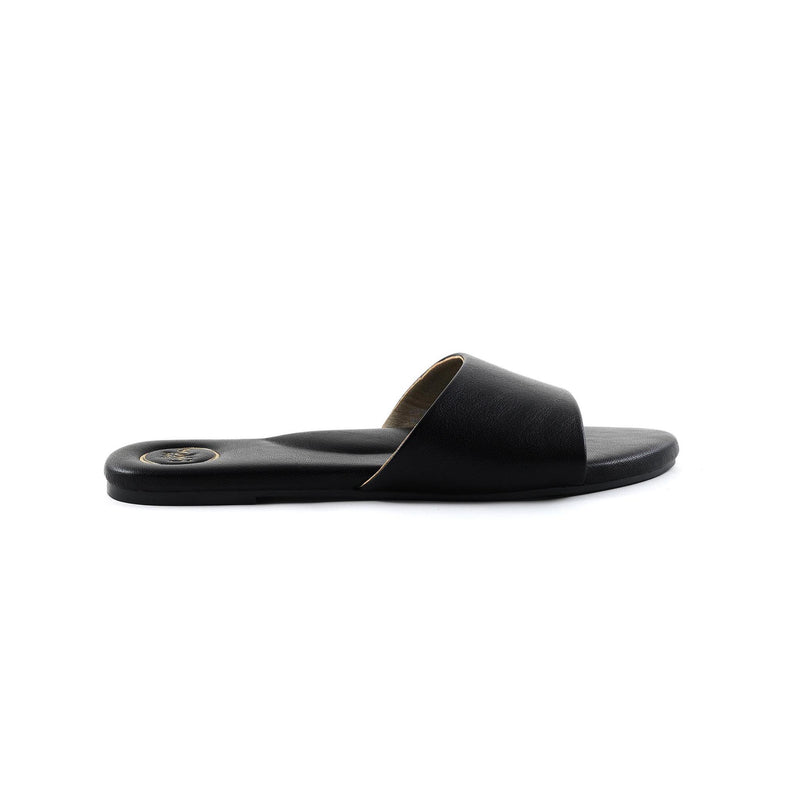 Jolie Black Slide Sandal