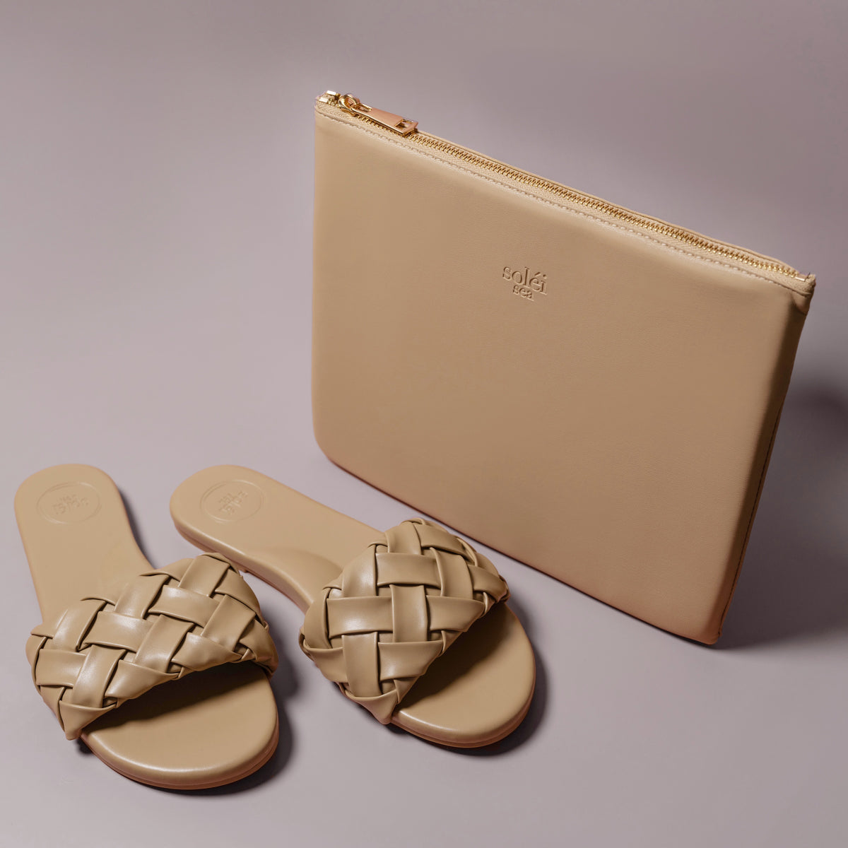 LITTLE EVERYTHING POUCH - NUDE