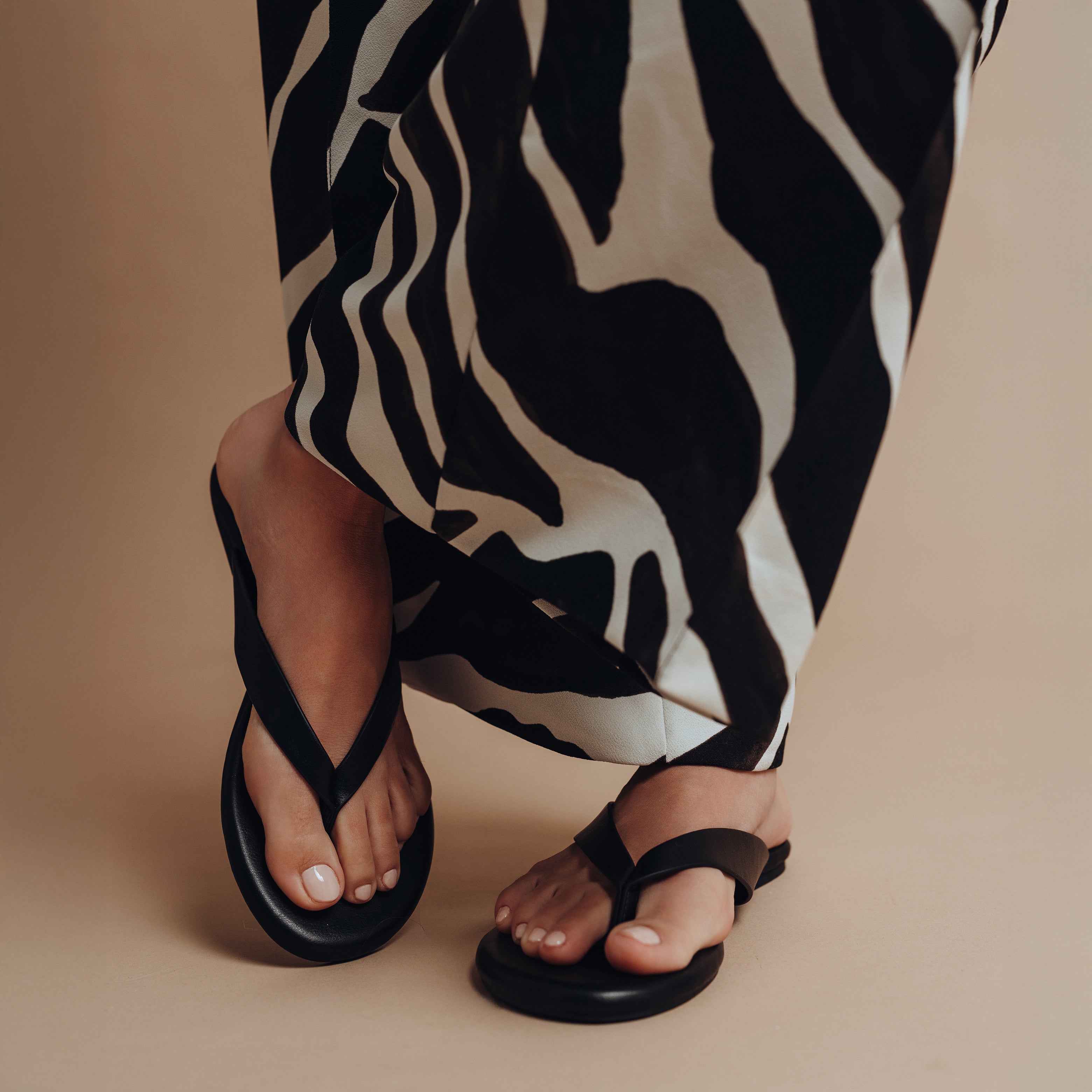 BOWIE SANDAL - EBENE