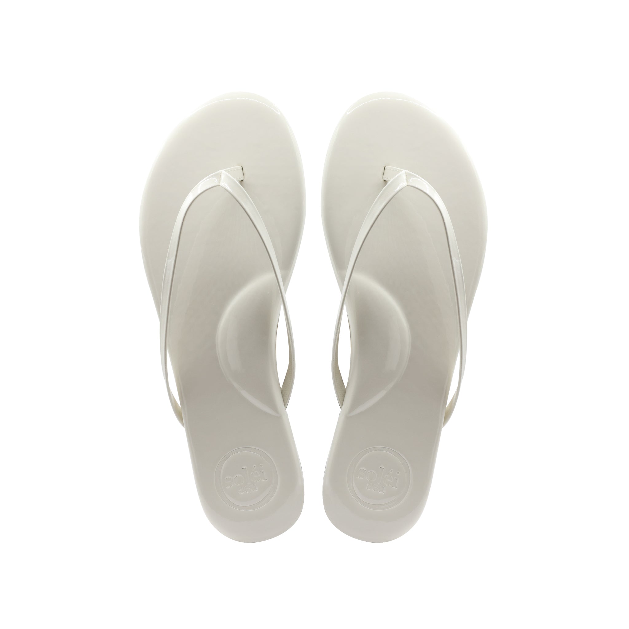 Indie Patent Cream Sandal