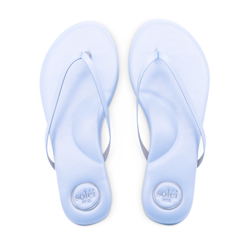 Indie Periwinkle & Silver Sandal