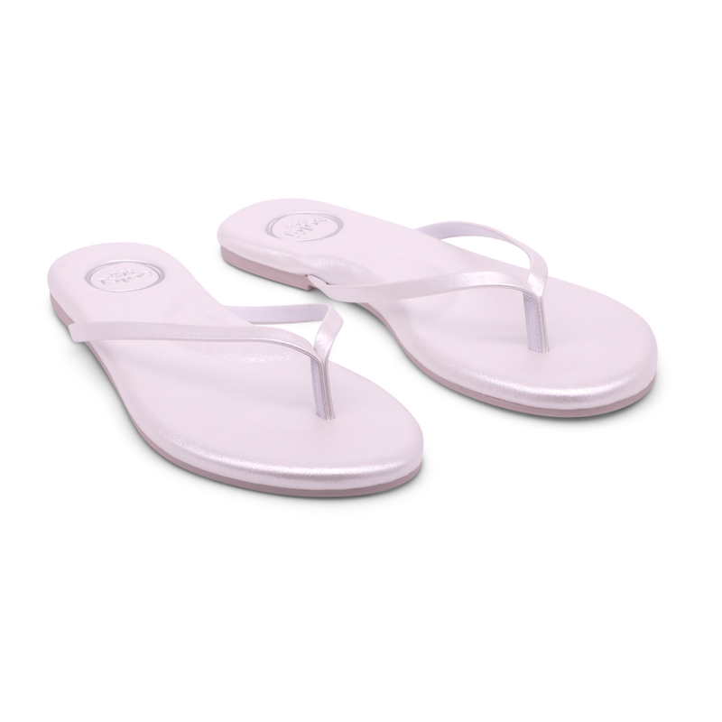 Solei flip flop in icy color