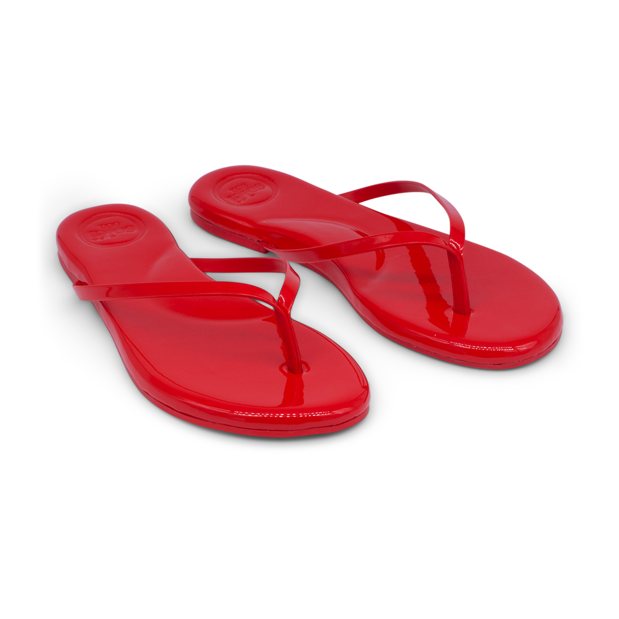 Indie Patent Red Sandal