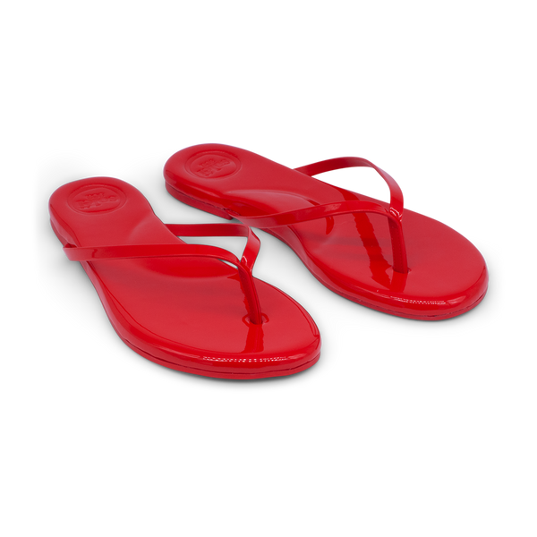 Indie Patent Red Sandal