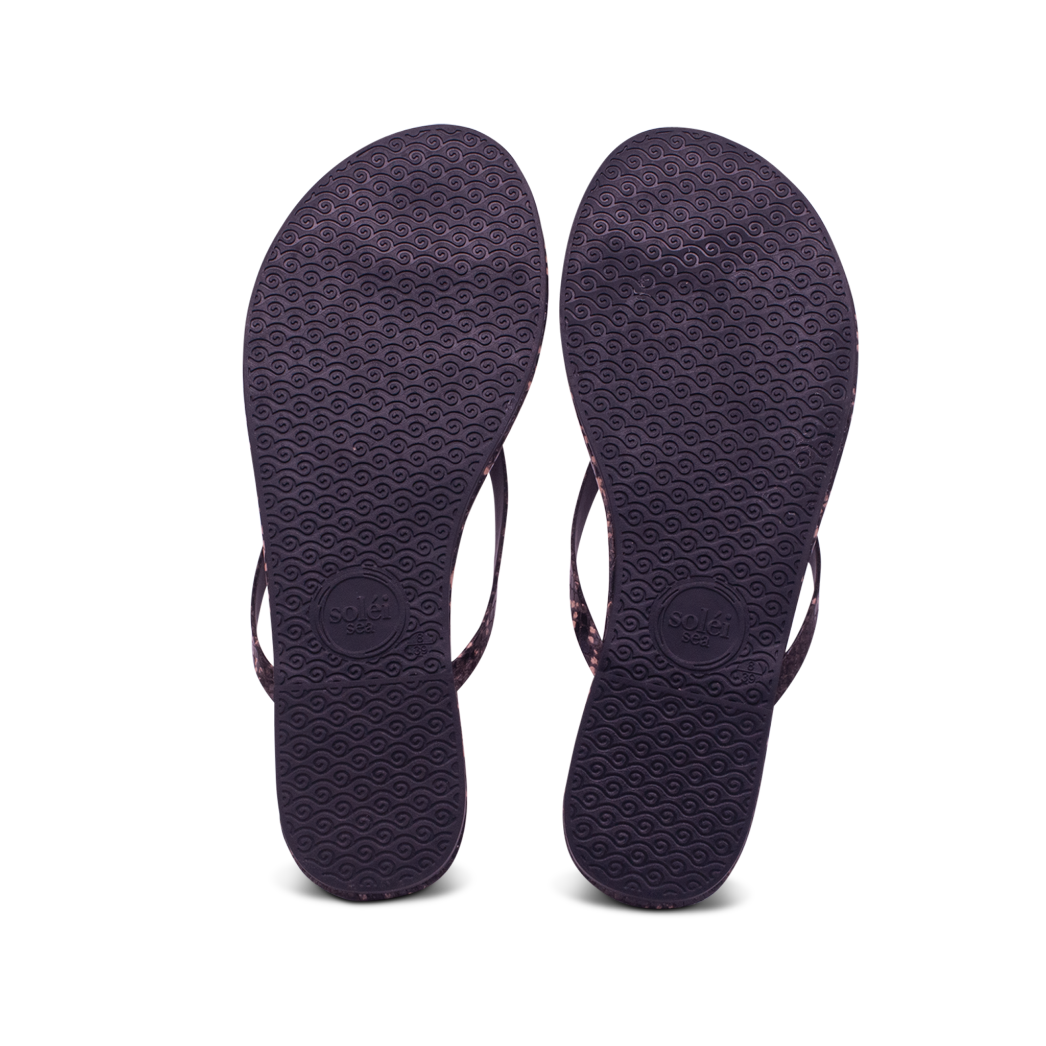Indie Brown Snake Print Sandal