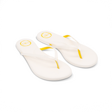 Indie White & Yellow Sandal